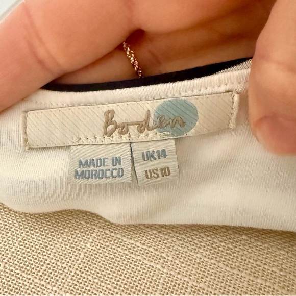 Boden Striped Ruched Tank - Picture 10 of 11